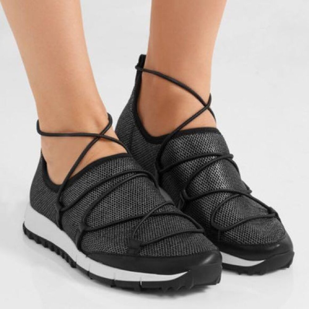 Jimmy Choo Andrea Sneaker size 9.5, new in box